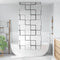 vidaXL - Doucherolgordijn - 110x240 - cm - stofbreedte - 106 - cm