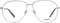 Sandro SD4023 54426 bril zonder sterke - Dames - Goudkleurig