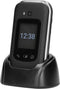 Fysic F25 - Klaptelefoon - Dubbel scherm SOS-knop - Grijs