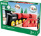 BRIO - 33028 - Klassieke treinset met houten details - Rood