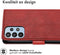 imoshion Hoesje Geschikt voor Samsung Galaxy A23 (5G) Hoesje Met Pasjeshouder - imoshion Luxe Bookcase - Rood