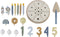 Little Dutch - Verjaardagstaart - 26 stuks - Blauw