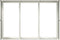 vidaXL - Plantenbak - 120x80x40 - cm - staal - wit