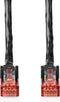 CAT6 Netwerkkabel - RJ45 Male - RJ45 Male - U/UTP - 50.0 m - Buitenshuis - Rond - PE - Zwart - Envelop