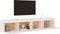 vidaXL - Wandkasten - 2 - st - 100x30x35 - cm - massief - grenenhout - wit