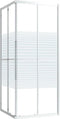 vidaXL - Douchecabine - 80x80x180 - cm - ESG