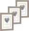 ZEP - Houten fotolijst taupe met passe-partout Regent 2 formaat 20x20 / 30x30 cm - V32302