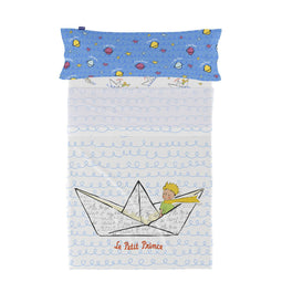 Set beddengoed HappyFriday Le Petit Prince Navire Multicolour Bed van 80/90 2 Onderdelen