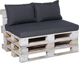 Madison - Palletkussenset - Panama - grijs