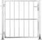 vidaXL - Poort - 100x100 - cm - roestvrij - staal