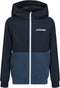 JACK & JONES JUNIOR JJERUSH BLOCKING HOOD BOMBER NOOS JNR - Jongens Jas - Water- en windafstotend - Navy (152)