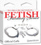 Pipedream Fetish Fantasy Boeien Official Handcuffs zilver