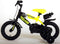 Volare Sportivo Kinderfiets - Jongens - 14 inch - Neon Geel/Zwart - 95% afgemonteerd