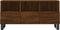vidaXL - Tv-meubel - 102x36x50 - cm - bewerkt - hout - bruin - eikenkleur
