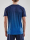 Craft Pro Control Stripe Shirt - Korte Mouw - Ademend en Ergonomisch - Marine / Royal