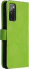 iMoshion Hoesje Geschikt voor Samsung Galaxy S20 FE Hoesje Met Pasjeshouder - iMoshion Uitneembare 2-in-1 Luxe Bookcase - Groen