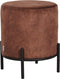 LABEL51 Troy Poef - Bruin - Velours - M
