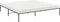vidaXL - Bedframe - metaal - zwart - 183x213 - cm