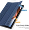 Dux Ducis Xiaomi Redmi Pad - Domo Bookcase Hardcase - Kunstleder met standaard - Donkerblauw