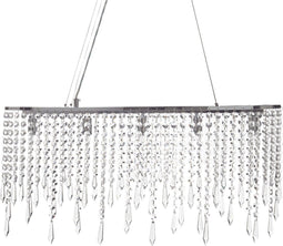 CALVELLE - Kroonluchter - Zilver - Ijzer