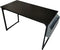 Bureau Stoer - laptoptafel - computertafel - industrieel vintage - 120 cm breed - zwart