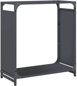 vidaXL - Brandhoutrek - 60x28x65 - cm - koudgewalst - staal - antracietkleurig