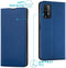 iMoshion Hoesje Geschikt voor Xiaomi Redmi 9T Hoesje Met Pasjeshouder - iMoshion Slim Folio Bookcase - Donkerblauw