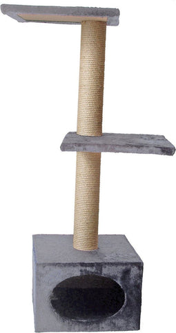 Merkloos Klimmeubel Venus Grijs - 37X37X109 CM