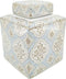 Vaas DKD Home Decor 15,5 x 15,5 x 21,5 cm Porselein Beige Blauw Arabisch