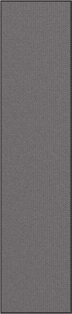 vidaXL - Deurmat - 115x500 - cm - antracietkleurig