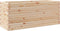 vidaXL - Plantenbak - 110x40x46 - cm - massief - grenenhout