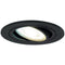 Gologi Slimme Inbouwspots - Smart LED Downlight Dimbaar - Kantelbaar - Warm Wit Licht - Gu10 LED Lamp - Zwart