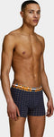 Jack & Jones 3-pack - Heren Boxershorts - Zwart en Donkerblauw met Print