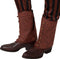 dressforfun - Steampunk gentleman XXL - kostuum met lange broek en vest - zwart/bruin