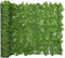 vidaXL - Balkonscherm - met - groene - bladeren - 200x100 - cm