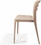 Wave Stapelstoel zand beige - SET VAN 4