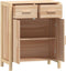 vidaXL - Dressoir - 62x38x75 - cm - bewerkt - hout