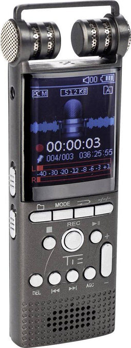 Tie Studio TX26 Mobiele audiorecorder Zwart