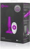 B-Vibe - Novice Remote Control Plug Fuchsia