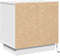 vidaXL - Nachtkastjes - met - LED - - - Set - van - 2 - - - Wit - - - 50x34,5x50 - cm