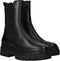 Tamaris dames chelseaboot - Blokhak 5 cm - Zwart