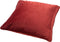 Dutch Decor FINN - Sierkussen 60x60 cm - velvet - effen kleur - Merlot - rood - Inclusief binnenkussen
