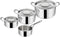 Jamie Oliver by Tefal Cook's Classic - Pannenset - 4-delig - RVS - Inductie - Met Deksels
