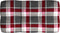 vidaXL - Palletkussens - 5 - st - ruitpatroon - stof - rood