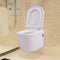 vidaXL - Hangend - toilet - met - verborgen - stortbak - keramiek - wit