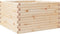 vidaXL - Plantenbak - 80x80x46 - cm - massief - grenenhout