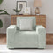 vidaXL - Fauteuil - 60 - cm - fluweel - lichtgrijs
