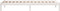 vidaXL - Bedframe - extra - lang - zonder - matras - grenenhout - wit - 100x210 - cm