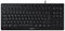 Cherry Stream Keyboard TKL - Draad - Scissor switch - Zwart