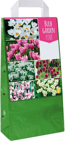 2 stuks - JUB - Tas Bulb Garden Pink 100 bollen